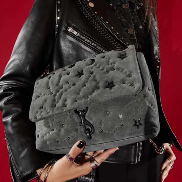 Rebecca Minkoff Celestial Gray Suede - Picture 2 of 7